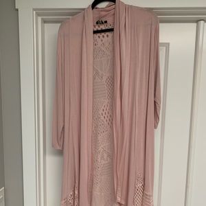 Light Pink Lavanya Women Cardigan